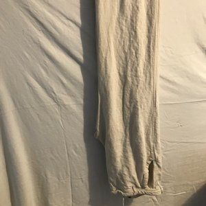 Men's Vintage 32/30 linen lounge pants.